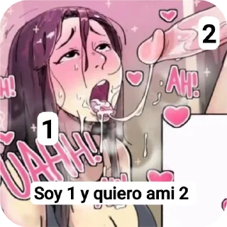 Telegram sticker 😍 Femboy/futa 🔥🍆