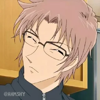 Telegram stiker 👓 - ᗷY @ahMshY 𓉮 . Shuichi Akai