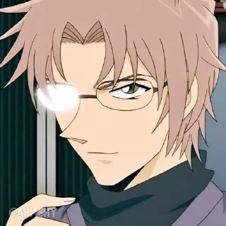 Telegram stiker 👓 - ᗷY @ahMshY 𓉮 . Shuichi Akai