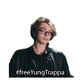 Sticker 😞 Yung Trappa Бесплатный Фанатский набор