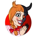 Video sticker 😈 Annabelle