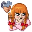 Video sticker 😒 Annabelle