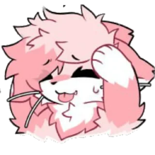 Telegram sticker 😝 фембои тут - @femboybase @mxaiw_red - автор 8/12