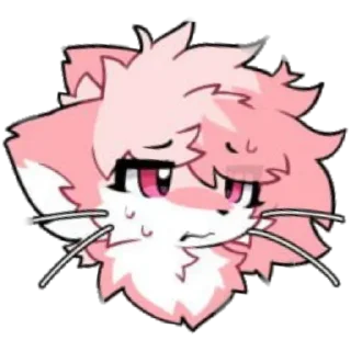 Telegram sticker 😐 фембои тут - @femboybase @mxaiw_red - автор 8/12