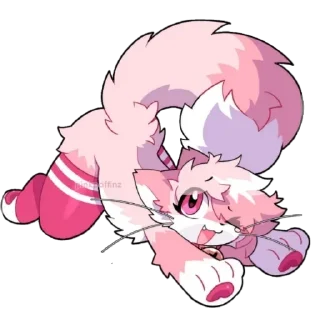 Sticker 🤩 фембои тут - @femboybase @mxaiw_red - автор 8/12