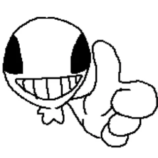 Video sticker 😁 Little alien 👾