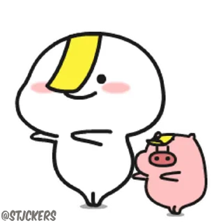 Telegram sticker 🎊 @STJCKERS 👈🏻همچی اینجاس @LOVE0000_01