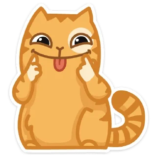 Telegram sticker 😛 Персик :: @stickroom