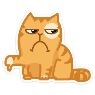 Telegram sticker 👎 Персик :: @stickroom