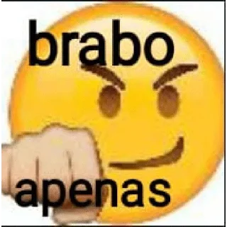 Sticker 👊 Apenas 👊😜