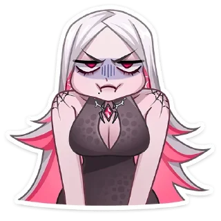 Telegram sticker 😠 Карина; @stickersvk18+ @yooshi69