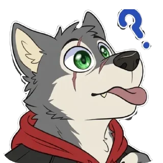 Telegram sticker ❔ AlaNz