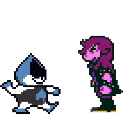 Sticker 🙏 Deltarune @TgEmojiBot