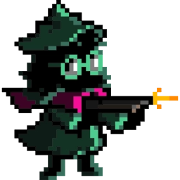 Sticker 🔫 Deltarune @TgEmojiBot