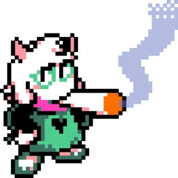 Sticker 🚬 Deltarune @TgEmojiBot