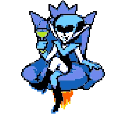 Sticker 🍷 Deltarune @TgEmojiBot