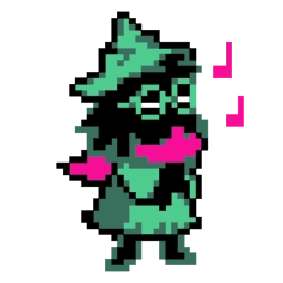 Sticker 🎶 Deltarune @TgEmojiBot