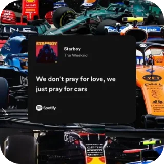 Telegram sticker 🏎 F1 Moments