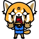 Sticker 🤬 Aggretsuko