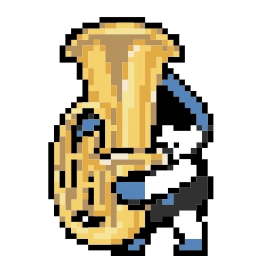 Sticker 🎷 @TheDumpyCats DELTARUNE STATUS