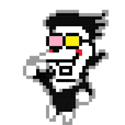 Sticker 🪩 @TheDumpyCats DELTARUNE STATUS