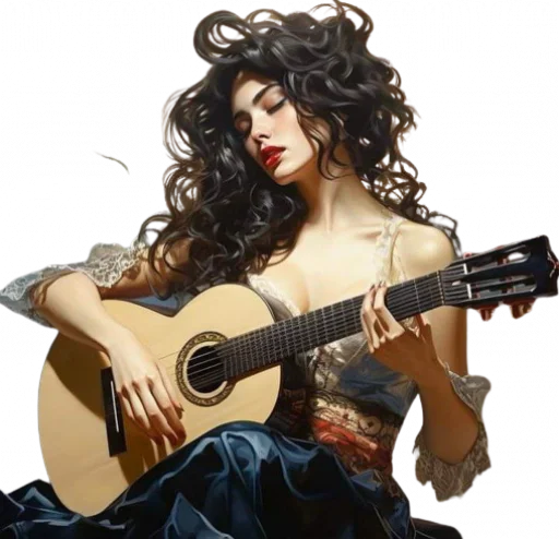 Telegram sticker 🎸 Paulinha 🌻@NaturezaAflorada