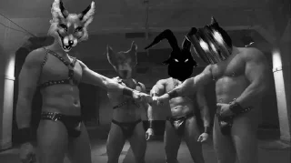 Телеграм стикер 😎 мальчики зайчики🤡 :: @fStikBot