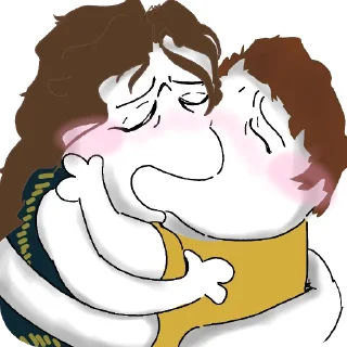 Telegram sticker ❤ Я и госпожа