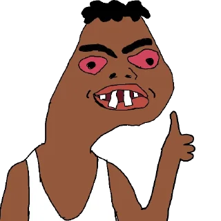 Telegram sticker 👍 DUMB - DumbNiggaInu