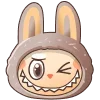 Sticker 👹 labubu ➜ @emoji1