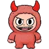 Sticker 😈 labubu ➜ @emoji1