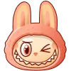 Sticker 👹 labubu ➜ @emoji1