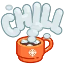 Telegram sticker ☕️ Holiday Kit
