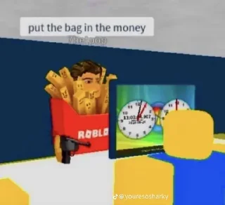 Telegram sticker 😊 roblox memes