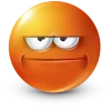 Sticker 🤩 orange face ➜ @emoji1