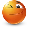 Sticker 🤩 orange face ➜ @emoji1