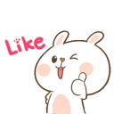 Telegram sticker 😉 Cute bunny