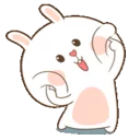 Telegram sticker 🙈 Cute bunny