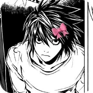 Video sticker 💇 @kuala_210 : Lawliet