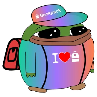 Telegram sticker 😍 Backpack 🎒