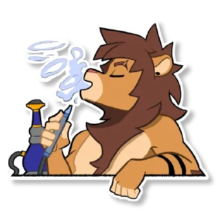 Телеграм стикер 💨 SouKuugo by Draftgon
