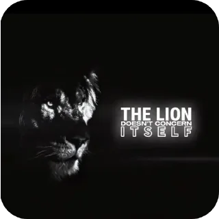 Telegram stiker 🧔 The Lion