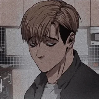 Телеграм стикер 😑 Killing stalking @o_ta_ku