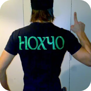 Telegram sticker ✋ оздо зета борз