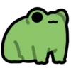 Sticker 🐸 ૮꒰ ｡っ -｡꒱ఎ   ⃝@mewsticks ⊹  ◜ ♡  𝅭