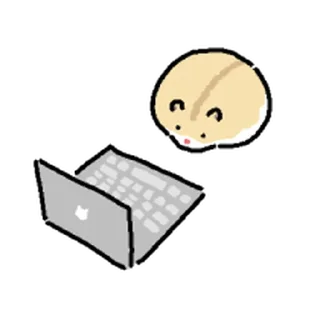 Telegram stiker ⭐ 쥑쥑 하찮아요 햄스터들 @moe_sticker_bot