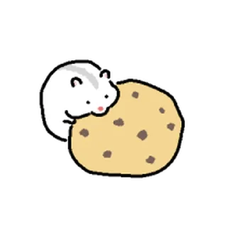 Telegram stiker ⭐ 쥑쥑 하찮아요 햄스터들 @moe_sticker_bot