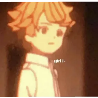 Telegram sticker ❇️ Anime reaction memes)