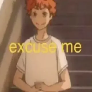 Telegram sticker ❇️ Anime reaction memes)