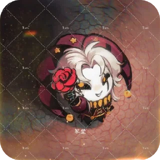 Video sticker ❤ Пьеро @CocoSsssS_00